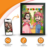 Super World - Custom Light Box Art