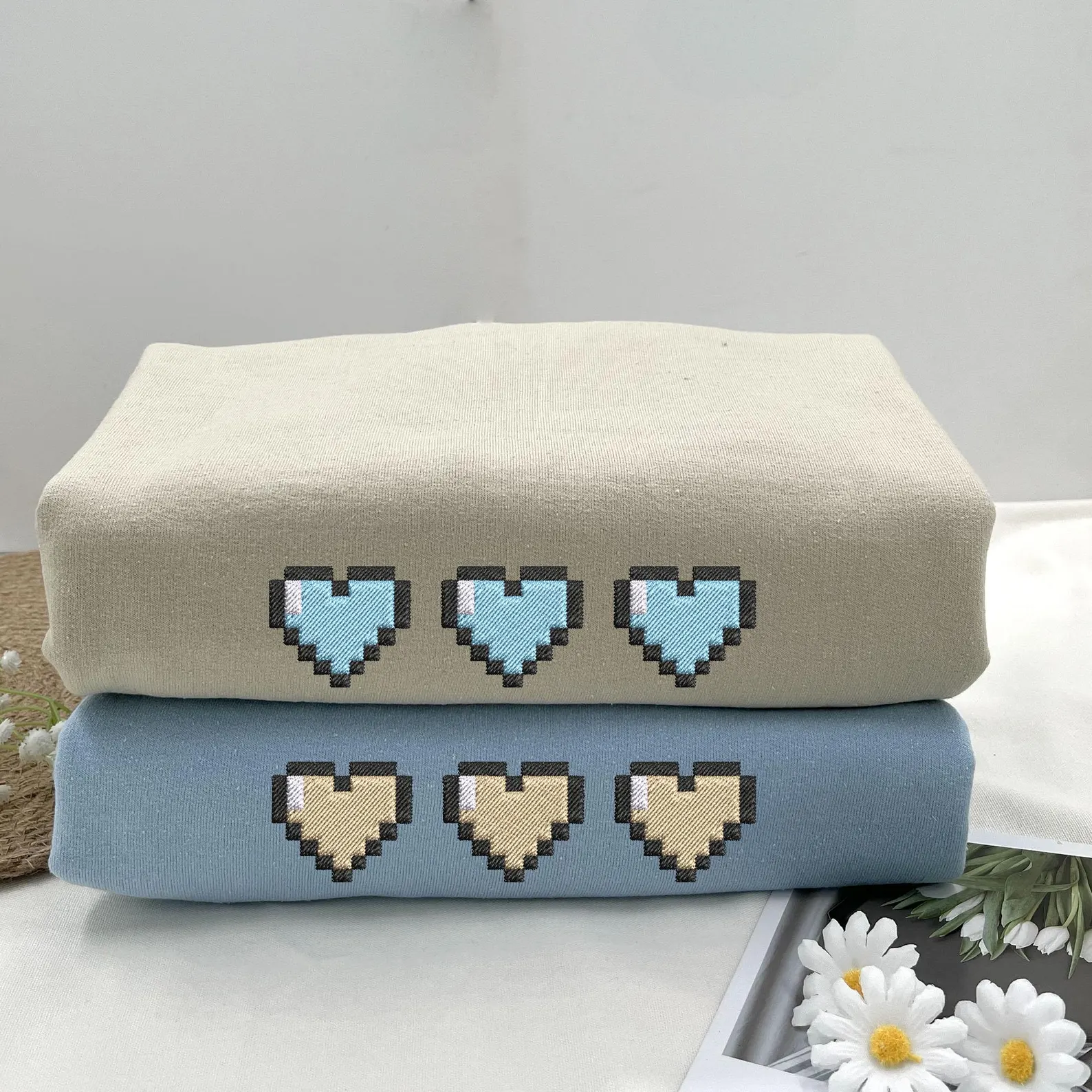 Pixel Hearts Hoodie