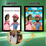 Super World - Custom Light Box Art